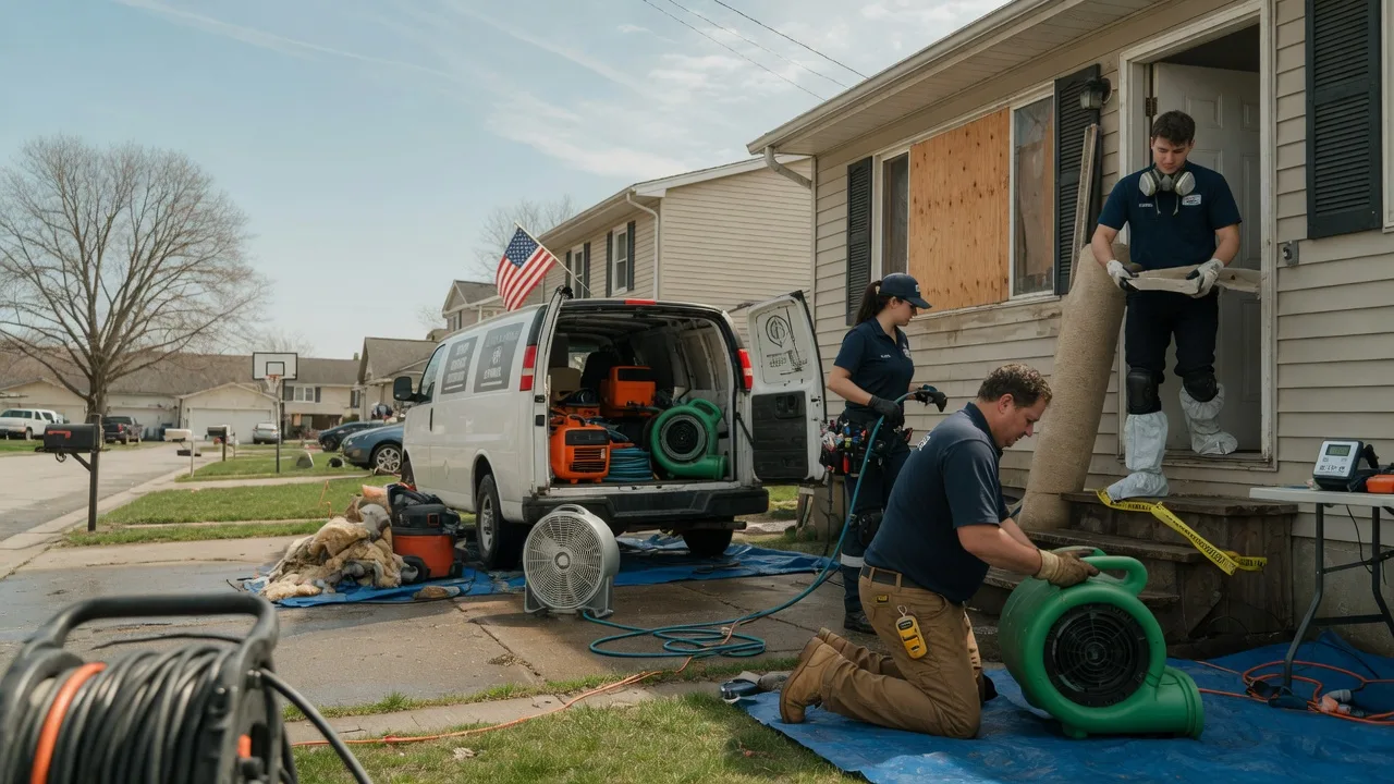 Water Damage Restoration in Hubbell, MI near me